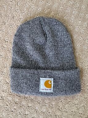 Kids Carhartt Beanie, gray
